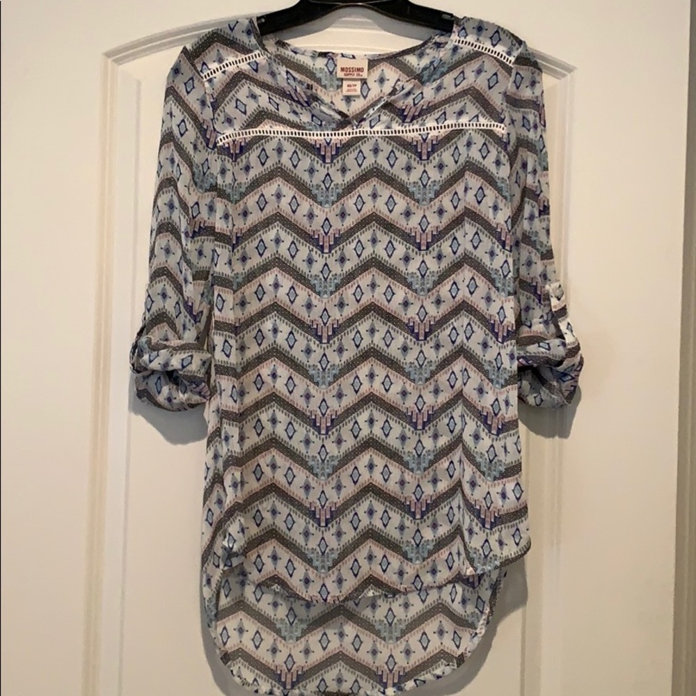Aztec blouse